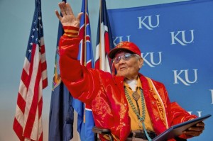 KU honors Chester Nez: 2012