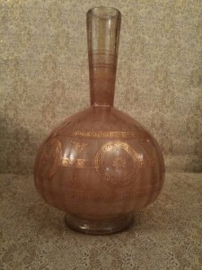 Egyptian glass vase