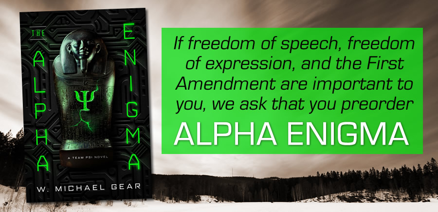 alpha enigma book and censorship